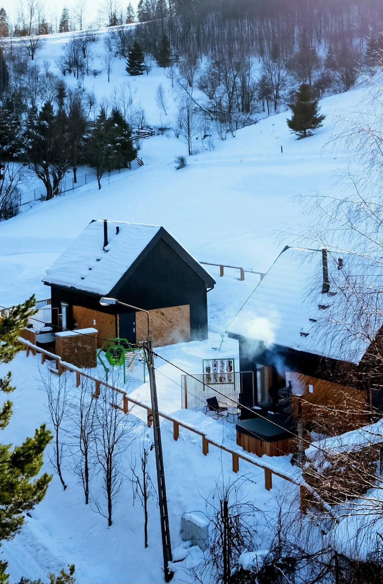 Projekt Swit - Domki Z Prywatna Jacuzzi I Sauna Żywiec Dış mekan fotoğraf